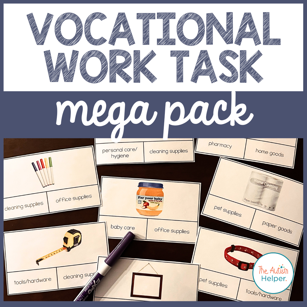 Vocational Skills Work Task Mega Pack