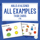 All Examples cover with ABLLS-R task codes and sample task cards