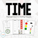 Time Management and Waiting Visuals cover with a countdown strip, a red-yellow-green waiting stoplight, and a time-to-wait board