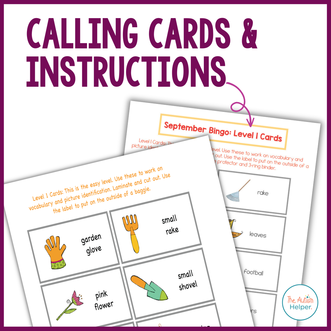 Monthly Bingo BUNDLE