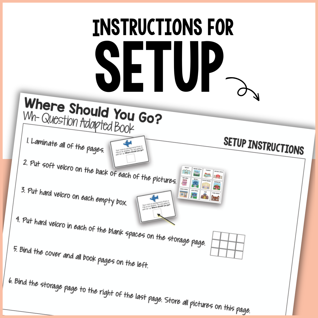 Where Question Adapted Book