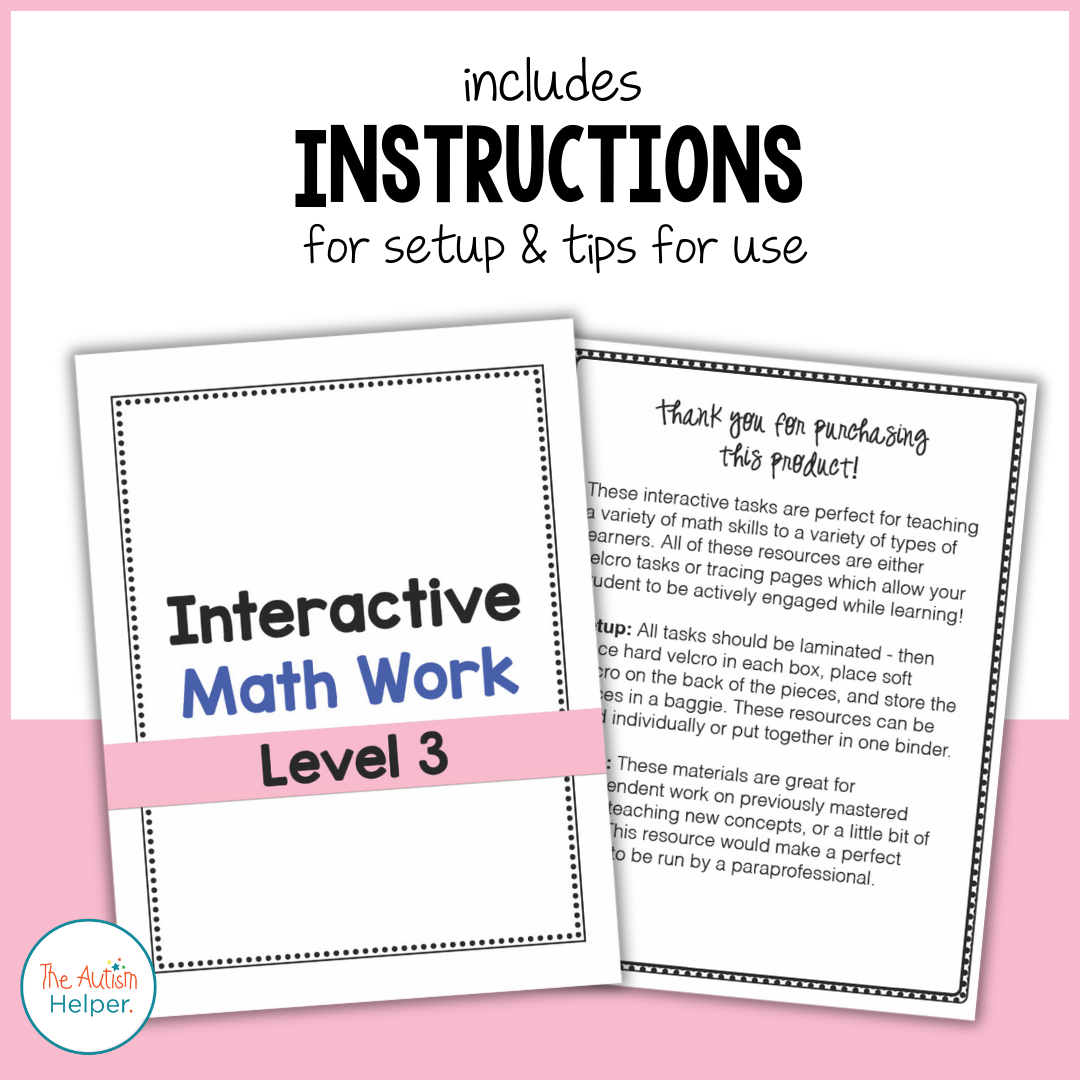 Interactive Math Workbook {Level 3}