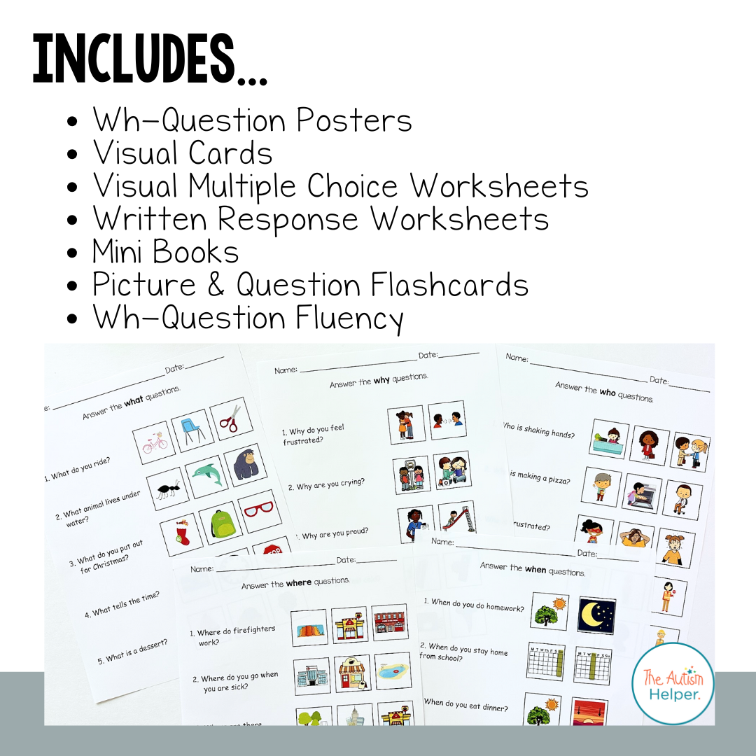 Wh-Question Mega Pack