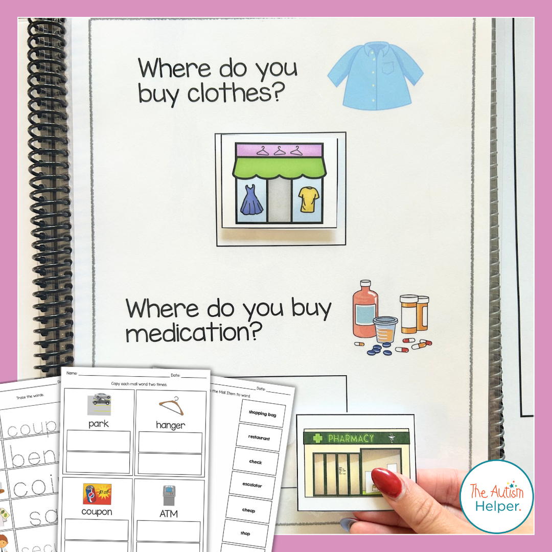 Shopping & Mall Themed Life Skills Unit