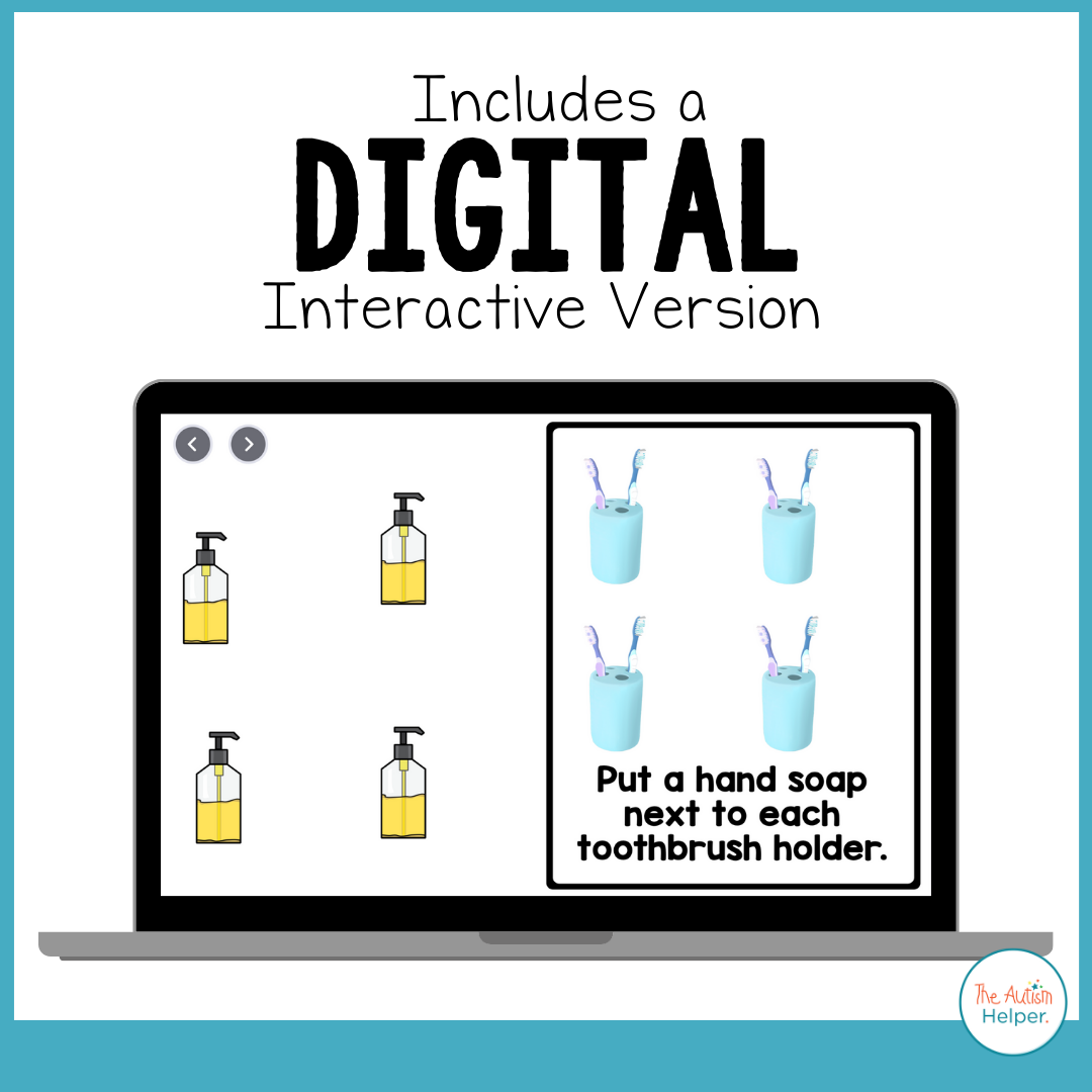 Easy Matching Weekly Workbooks - Hygiene Edition