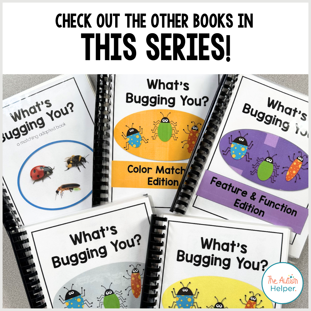 What's Bugging You? Shapes & Sizes Adapted Book