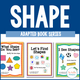 Shape Adapted Book Series cover featuring three shape-learning books