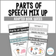 Parts of Speech Mix Up Adapted Book Series cover featuring four mixed-skill books