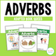 Adverb Adapted Book Series cover featuring three visual grammar books