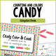 Counting and Colors Candy Themed Adapted Book cover