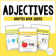 Adjective Adapted Book Series cover featuring three visual grammar books