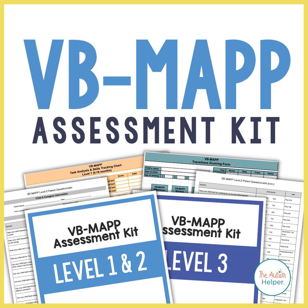 Helper　The　–　Kit　Assessment　VB-MAPP　Autism