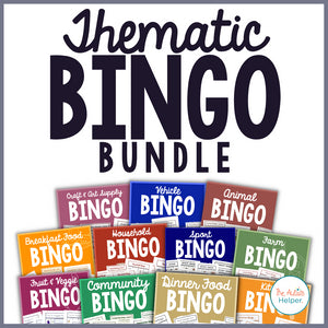 Thematic Bingo {BUNDLE}