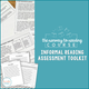 Informal Reading Assessment Toolkit cover with leveled passages and scoring materials