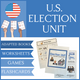 United States Election Unit cover with differentiated social studies materials