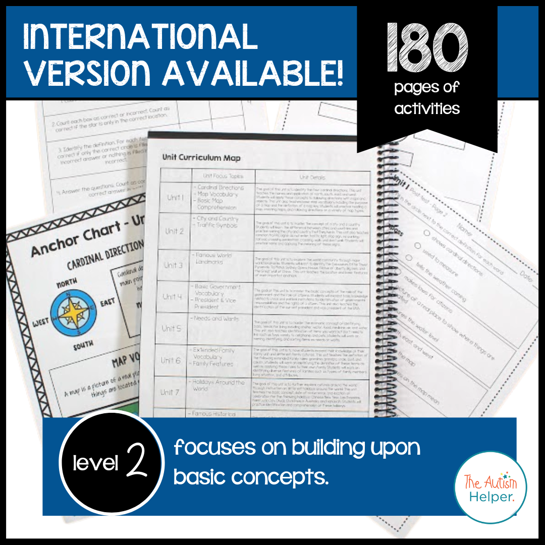 Social Studies Leveled Daily Curriculum {LEVEL 2}