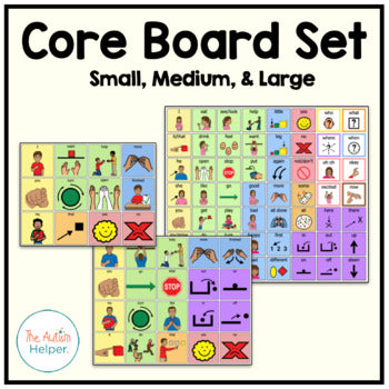 Core Board Set – The Autism Helper