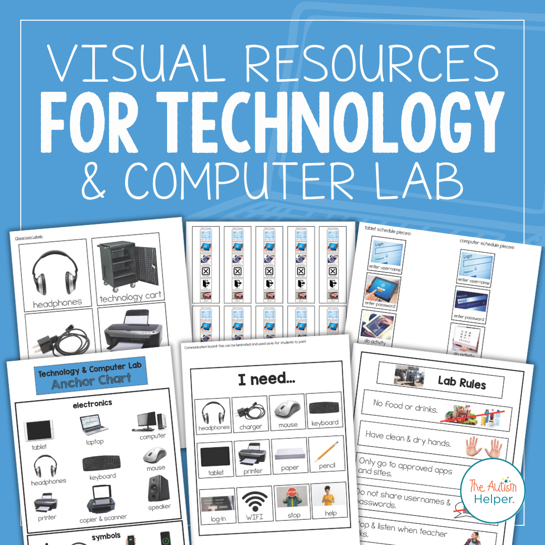 Visual Resources for Technology – The Autism Helper