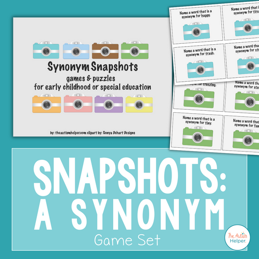 Snapshots: A Synonym Game Set