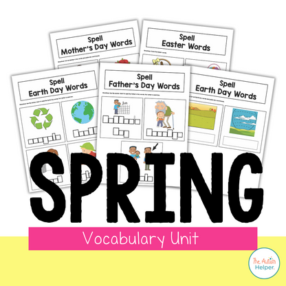 Spring Vocabulary Unit