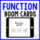 Object Function Interactive Boom Cards: tablet asking which object is used for sitting