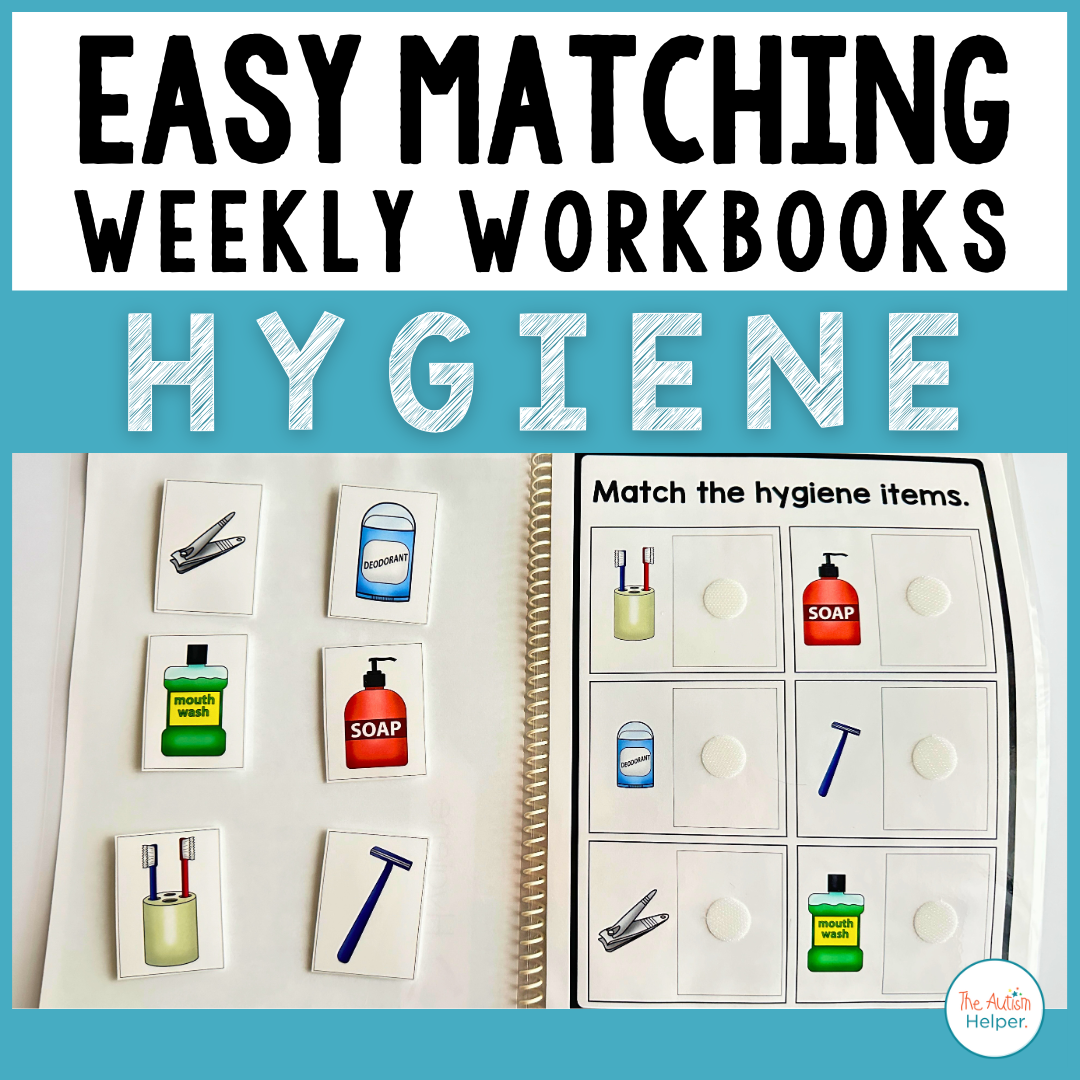 Easy Matching Weekly Workbooks - Hygiene Edition
