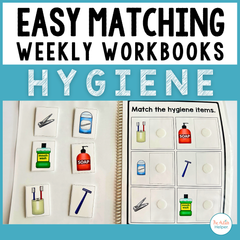 Easy Matching Weekly Workbooks - Hygiene Edition
