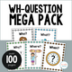 WH-Question Mega Pack cover with visual question-answering resources