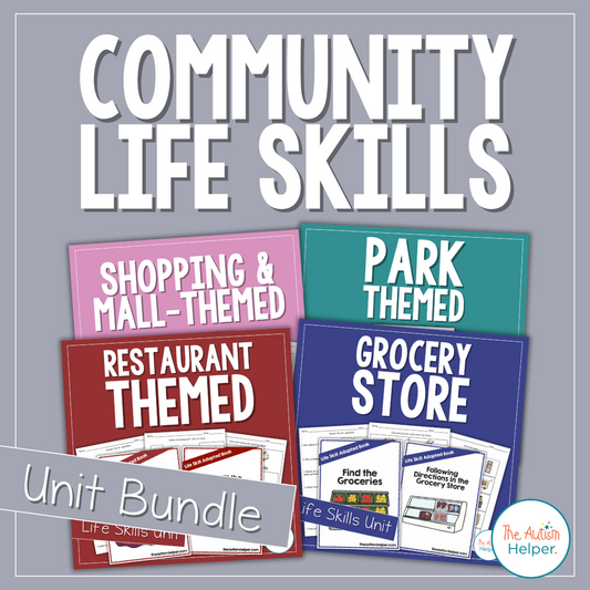 Community Life Skills Unit BUNDLE