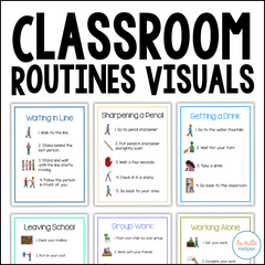 Classroom Routines Visuals