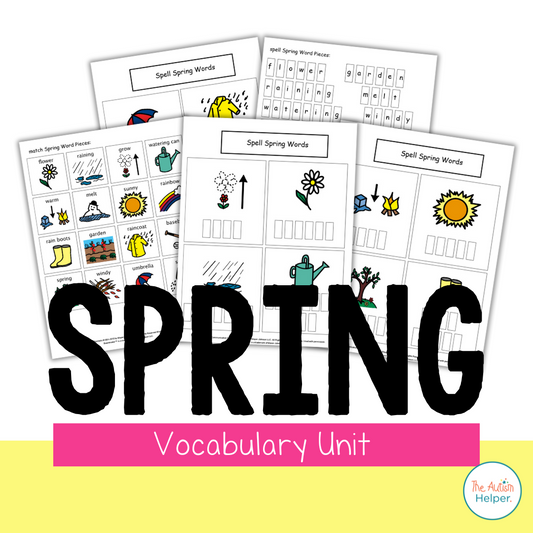 Spring Themed Vocabulary Unit