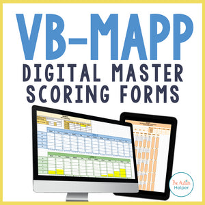 VB-MAPP Digital Master Scoring Forms