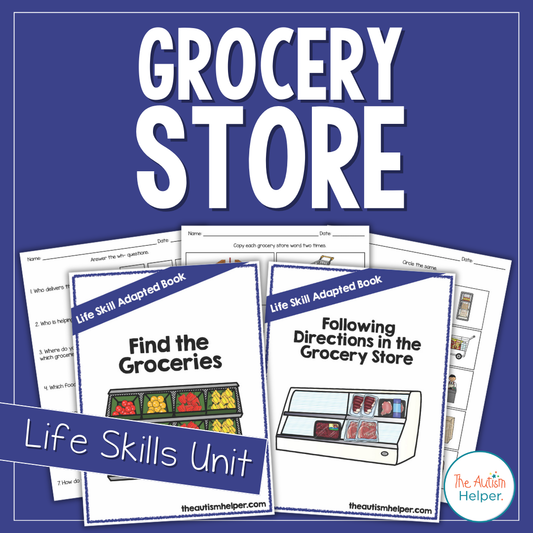 Grocery Store Life Skills Unit