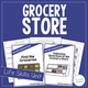 Grocery Store Life Skills Unit cover featuring functional shopping resources