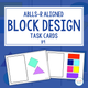 Block Design cover with ABLLS-R task codes and sample task cards
