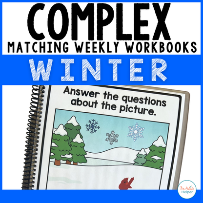 Complex Matching Weekly Workbooks - Winter