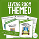 Living Room Life Skills Unit cover featuring functional household resources