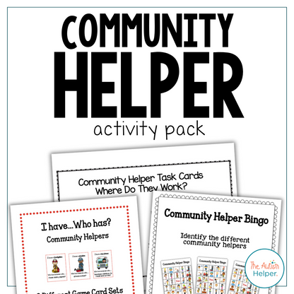 Community Helper Activity Pack