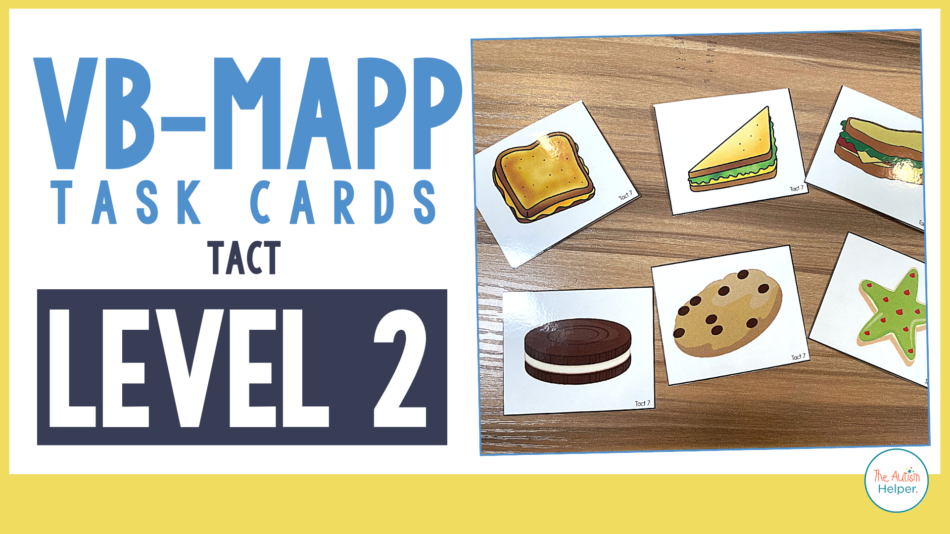 VB-MAPP Task Cards: Tact Level 2 – The Autism Helper