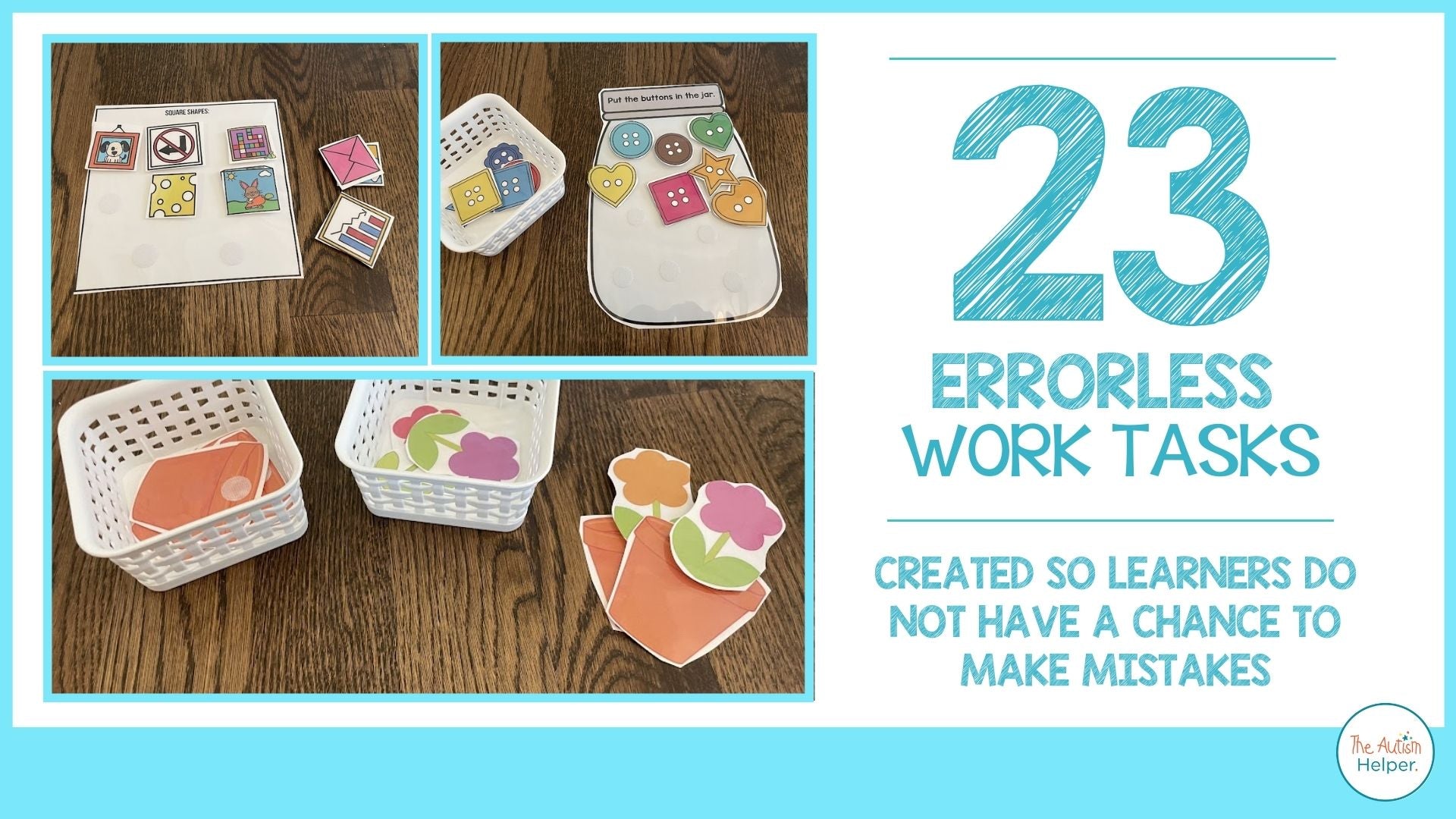 Errorless Work Task Mega Pack – The Autism Helper