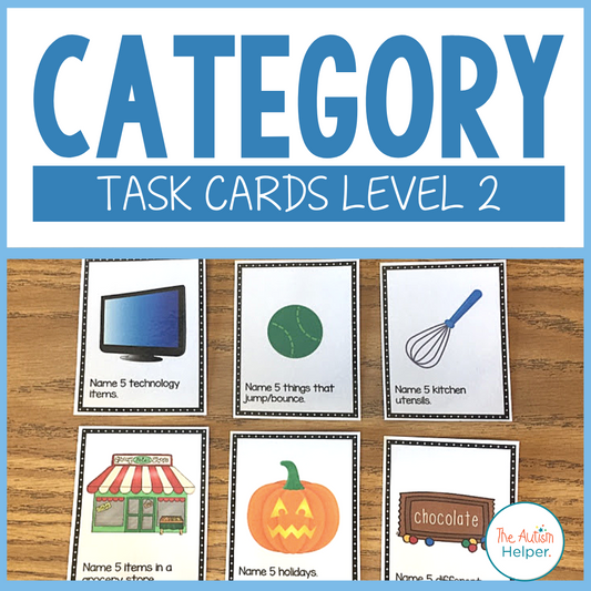 Category Task Cards LEVEL 2