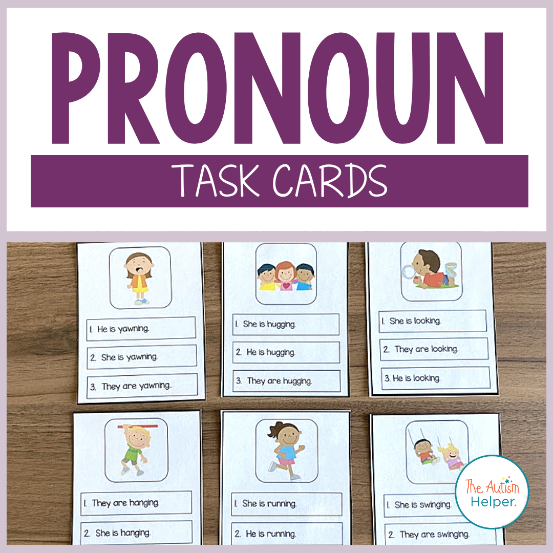 Pronoun Task Cards