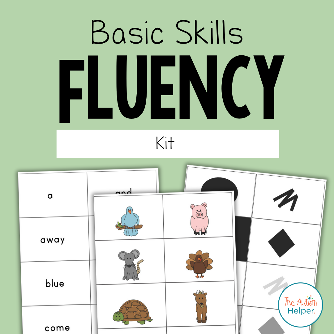 Fluency Helper Basic Skills Fluency Kit – The Autism Helper