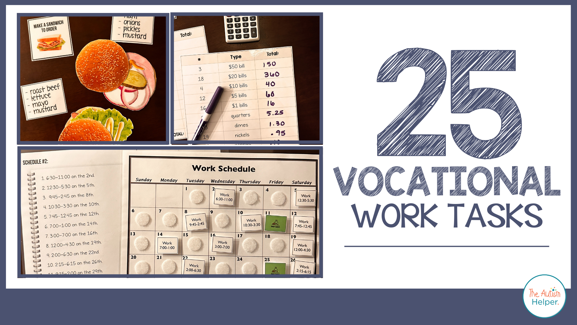 Vocational Skills Work Task Mega Pack – The Autism Helper