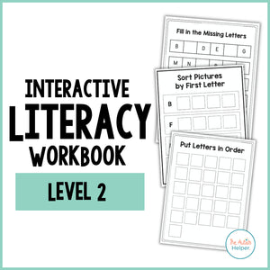 Interactive Literacy Workbook {Level 2}