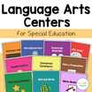Language Arts Centers for Special Education – The Autism Helper