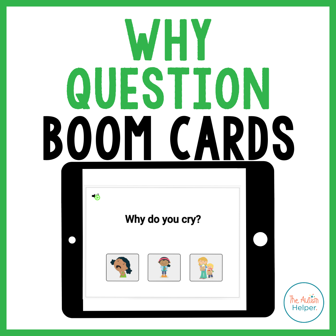 Why Question Interactive Boom Cards