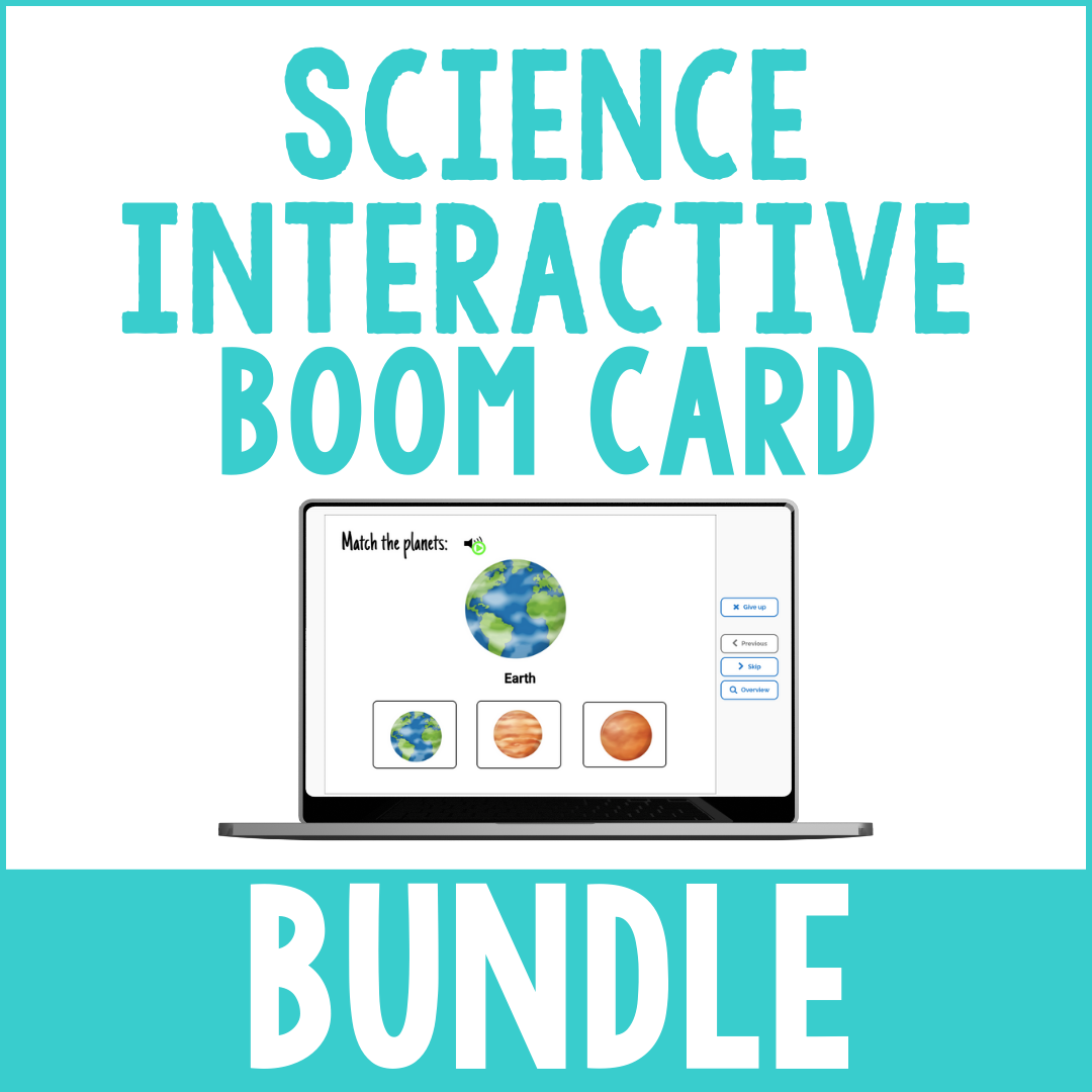 Science Interactive Boom Card Bundle