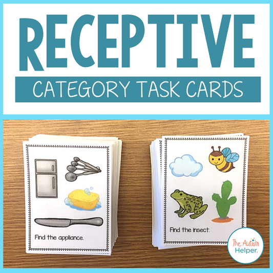Receptive Category Task Cards