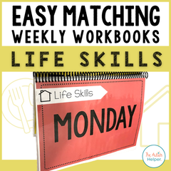 Easy Matching Weekly Workbooks - Life Skills Edition
